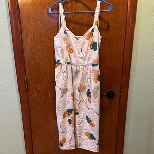 Rachel Zoe Multicolor Floral Midi Dress